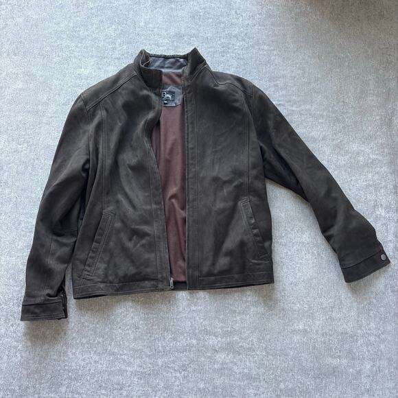 $1,300 Remy Leather Men’s Martin Brown Jacket - Picture 2 of 8
